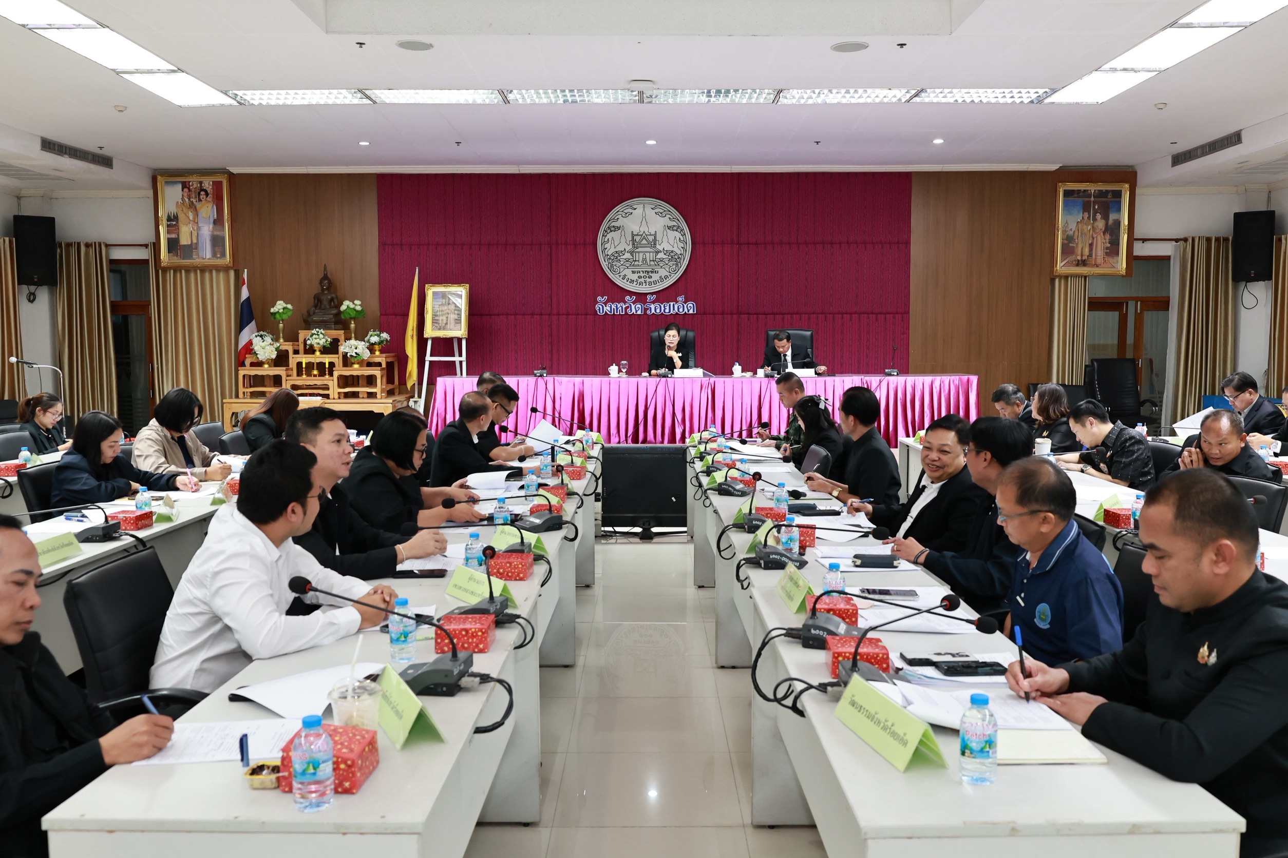 “เข้าร่วมประชุมคณะกรรมการบริหารงานจังหวัดแบบบูรณาการจังหวัดร้อยเอ็ด (ก.บ.จ.รอ.) ครั้งที่ 1/2569”