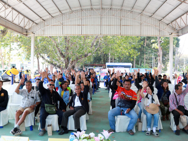 “ร่วมประชุมการมีส่วนร่วมของประชาชน โครงการก่อสร้างทางหลวงหมายเลข 2046 สาย อ.เสลภูมิ - อ.กุฉินารายณ์ ตอน อ.เสลภูมิ - อ.โพนทอง