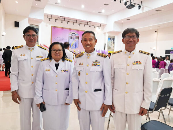 “เข้าร่วมกิจกรรมเฉลิมพระเกียรติสมเด็จพระนางเจ้า ฯ พระบรมราชินี เนื่องในโอกาสวันเฉลิมพระชนมพรรษา 3 มิถุนายน 2568 พิธีจุดเทียนถ