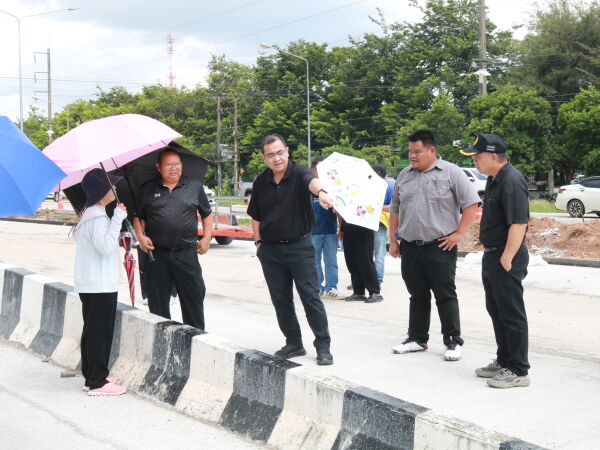 “ร่วมตรวจรับงานก่อสร้าง ตามสัญญา ที่ รอ.47/2569 งานยกระดับความปลอดภัยบริเวณทางแยกขนาดใหญ่ ทางหลวงหมายเลข 23 ตอน ร้อยเอ็ด - เส