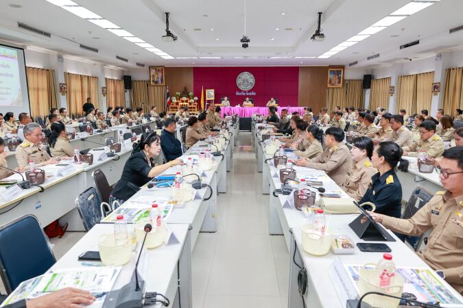 “เข้าร่วมการประชุมคณะกรมการจังหวัด หัวหน้าส่วนราชการ หัวหน้าหน่วยงาน และนายอำเภอ ประจำเดือนตุลาคม 2569 (ครั้งที่ 10/2569)”